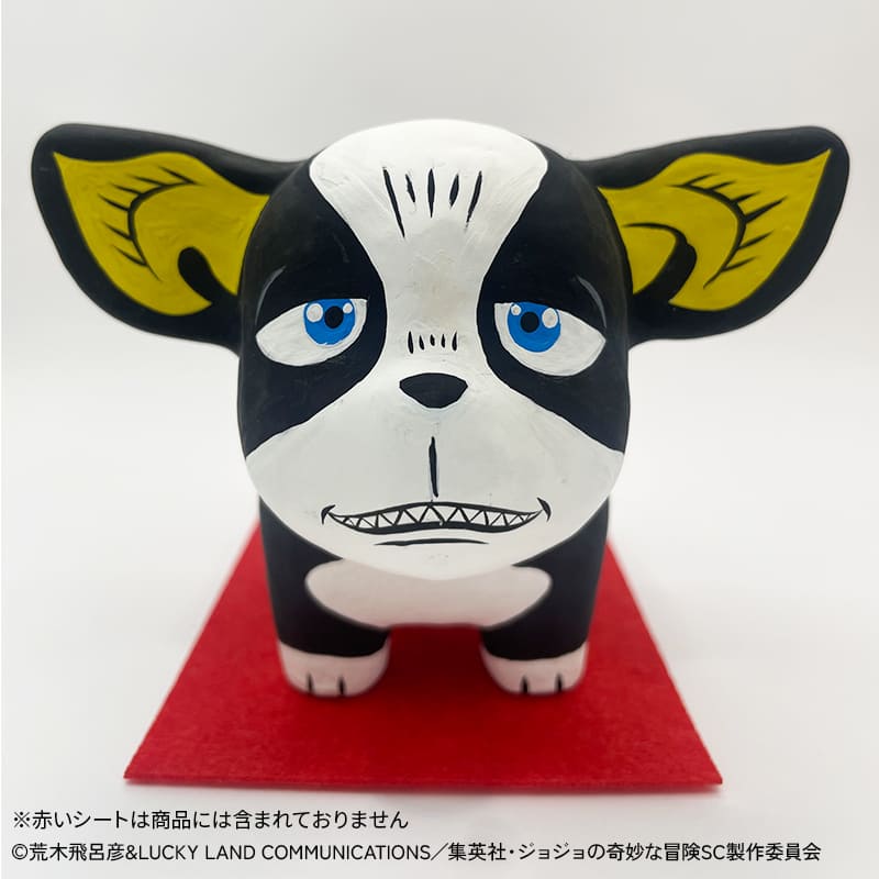 ジョジョの奇妙な冒険 スターダストクルセイダース』 イギーの張り子