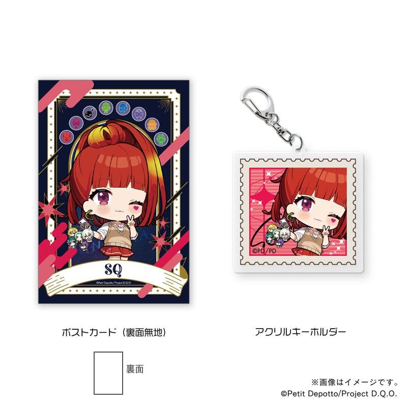 グノーシア アクキー付きぽすたんぷ＆フレーム切手セット・SQ｜郵便局