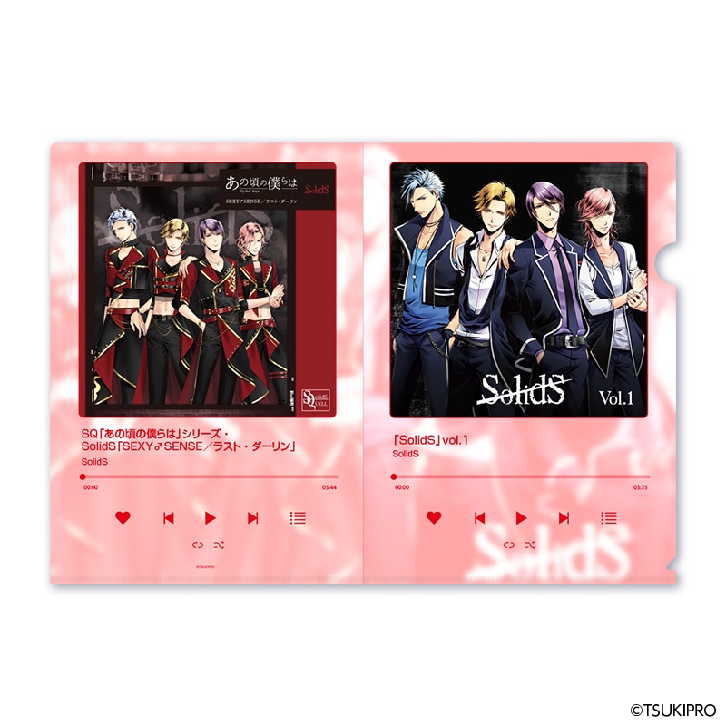 ALIVE』 & 『SQ』 10TH ANNIVERSARY メモリアルクリアファイルセット