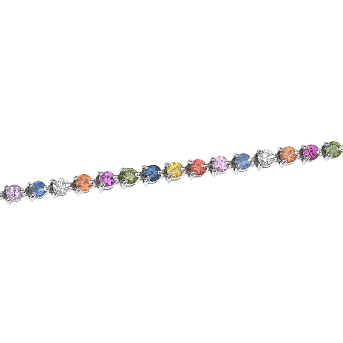 マルチカラーサファイア・グリーンダイヤ（トリートメント）・ダイヤ