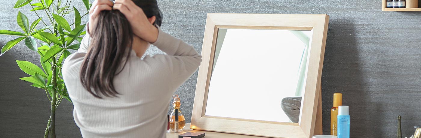 無垢ミラー | 旭川・飛騨・府中などが作る国産家具 | MUKU工房