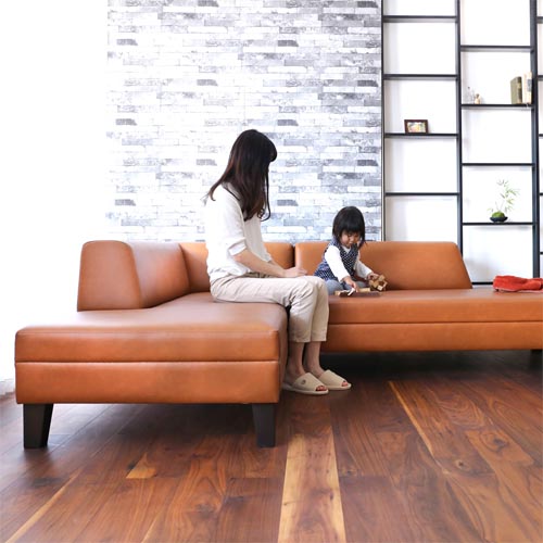 旭川家具 MIYATA 宮田産業 ジャスティン 国産家具 無垢 オットマン