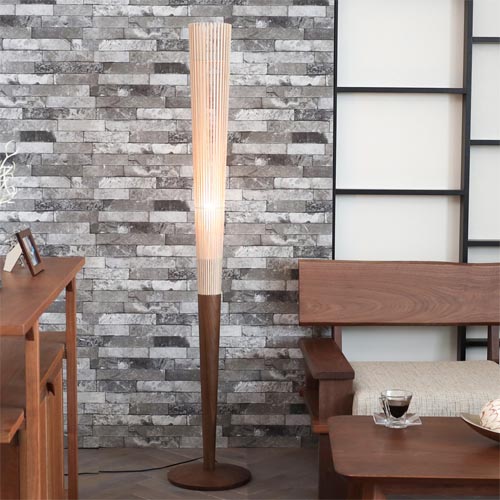 飛騨家具 MOARE モアレ Nido ニド フロアスタンド 国産家具 無垢