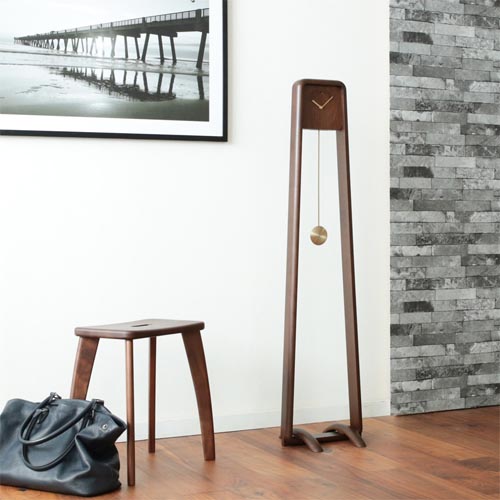 旭川家具 cosine コサイン Airs エアーズ フロアクロック 国産クラフト