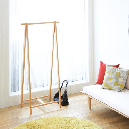 旭川家具 cosine コサイン ドレスラック 国産家具 無垢 コートハンガー