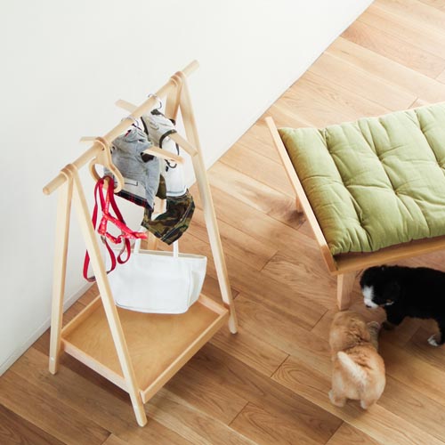 旭川家具 cosine コサイン ドレスラック 国産家具 無垢 コートハンガー