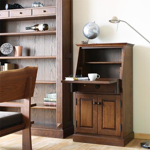 旭川家具 EZO エゾ Crea クレア ライティングビュロー 国産家具 無垢