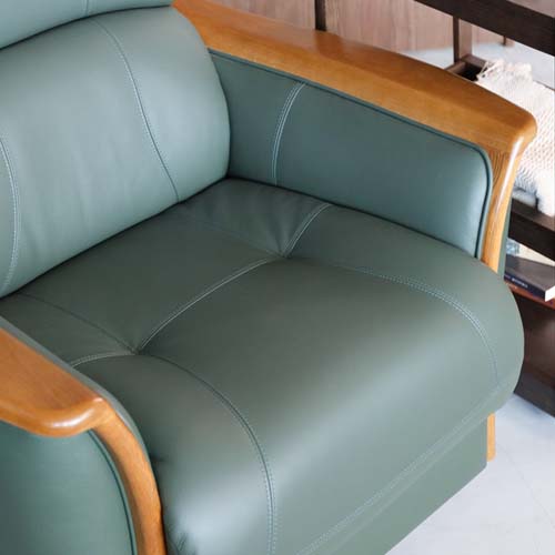 各地の名工房 Hamamoto kogei 浜本工芸 No.1800 回転1人掛けリビング