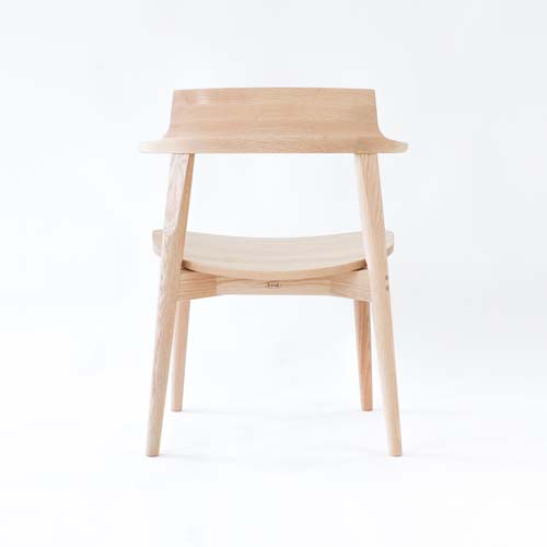 各地の名工房 Hamamoto kogei 浜本工芸 No.4900 ダイニングチェア 板座