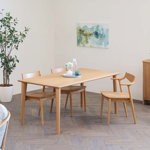 各地の名工房 Hamamoto kogei 浜本工芸 No.7000 ダイニングテーブル