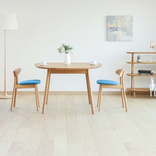 ヴィンテージ】飛騨産業 ラウンドテーブル北欧テイスト 無垢材