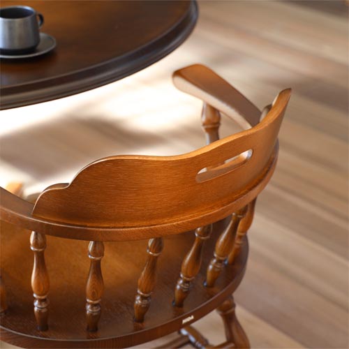 飛騨家具 HIDA 飛騨産業 穂高 アームチェア No.286 国産家具 無垢