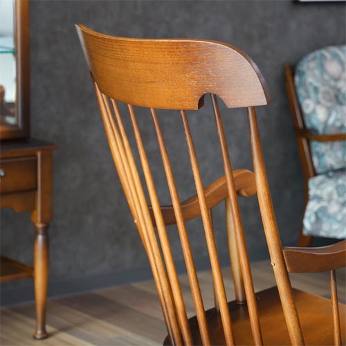 飛騨家具 HIDA 飛騨産業 穂高 ロッキングチェア No.63 国産家具 無垢