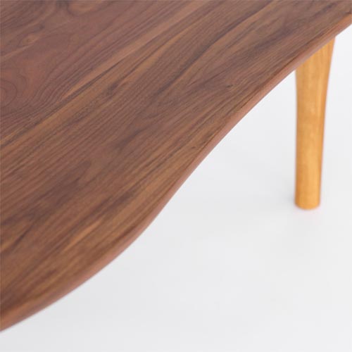 飛騨家具 HIDA 飛騨産業 Jin Living 侭 リビング 豆型天板 国産家具