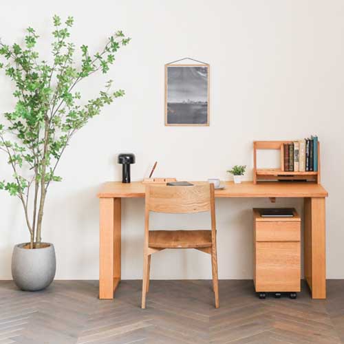 飛騨家具 hida 飛騨産業 soffio ソフィオ デスク 両枠脚 国産家具 無垢