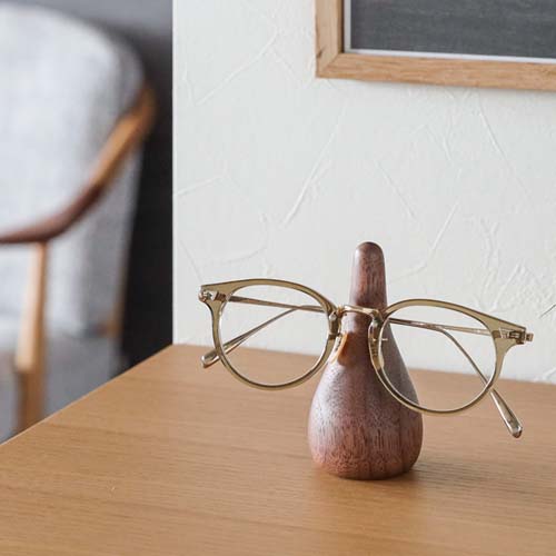 旭川クラフト SASAHARA ササハラ メガネスタンド 国産クラフト 木製