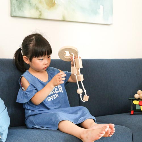 加茂桐箪笥 茂野タンス店 キリーちゃん 型とおし 国産クラフト 木製