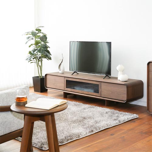 飛騨家具 shirakawa シラカワ Rapt ラプト TVボード ガラス扉 国産家具