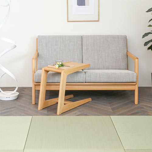 旭川家具 WOW ワオ Rein ライン サイドテーブル 国産家具 無垢 サイド