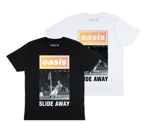 Oasis - Oasis Man City Slide Away T-Shirt. Oasis.