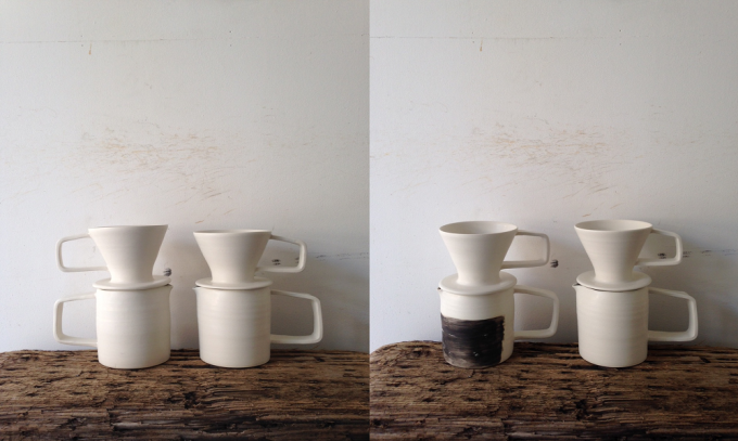 テーブルに浮かぶシンプルな佇まい。陶芸作家・池田優子さんの生活を