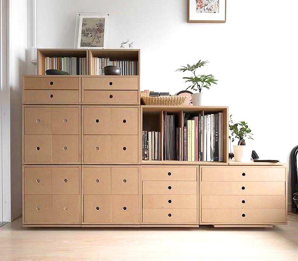 組み合わせ自由自在。あなた好みの棚が簡単に作れる「margherita」の