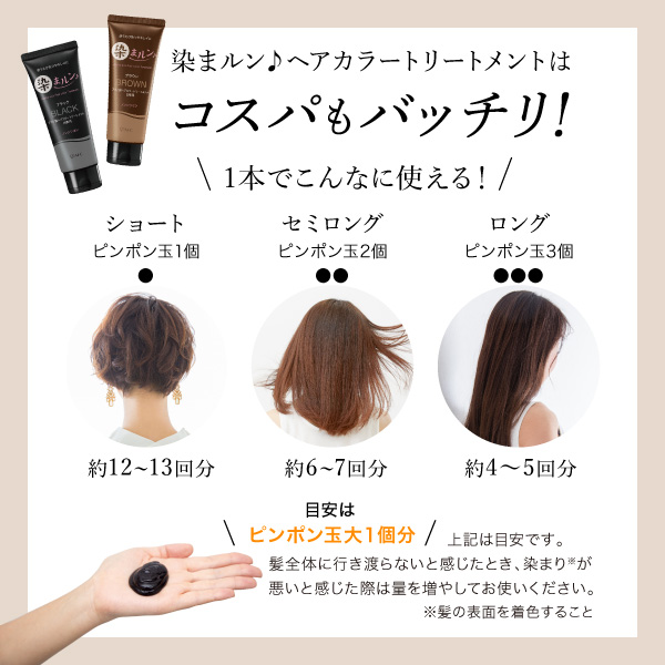 8364 【初回限定】染まルン♪ヘアカラートリートメント 220g カラー