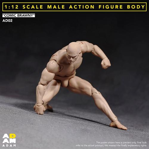 AD-02A】1/12 コミックブラウニー男性素体A/ Pale Skin フィギュア通販