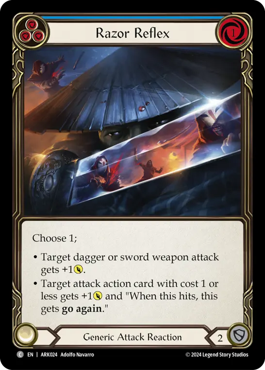 Razor Reflex – Flesh & Blood