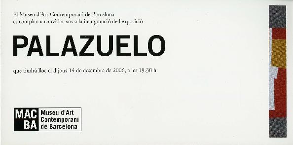 Pablo Palazuelo | Exhibition | MACBA Museum of Contemporary Art of