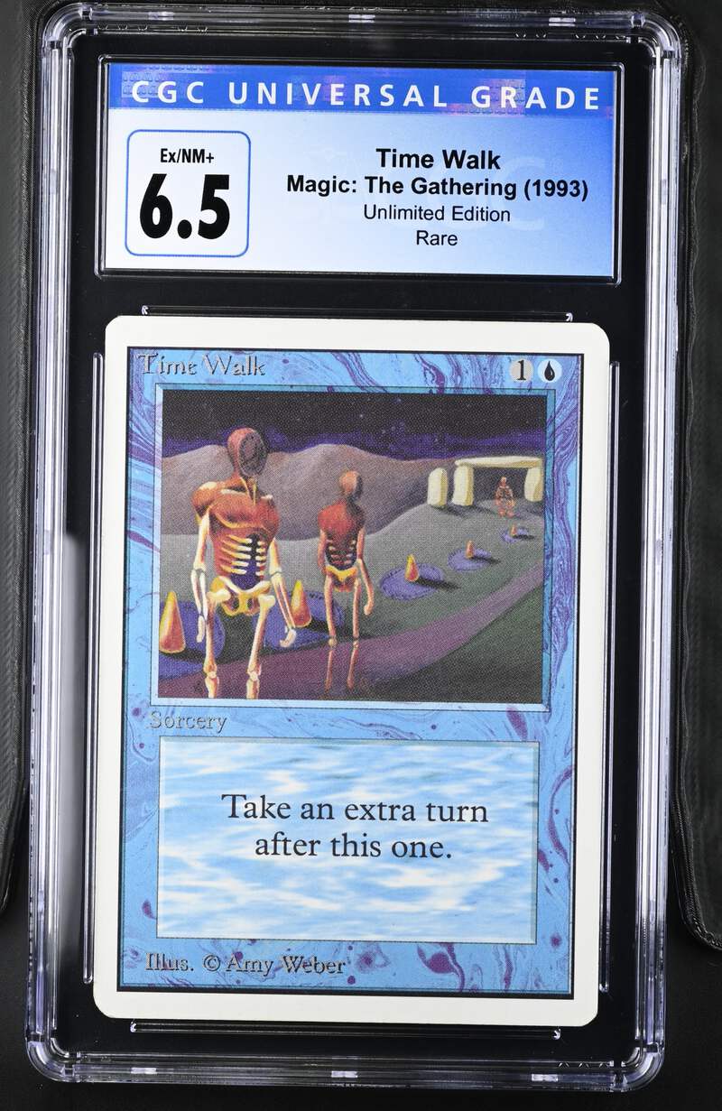 Magic: the Gathering MTG Time Walk [Unlimited Edition] Graded CGC