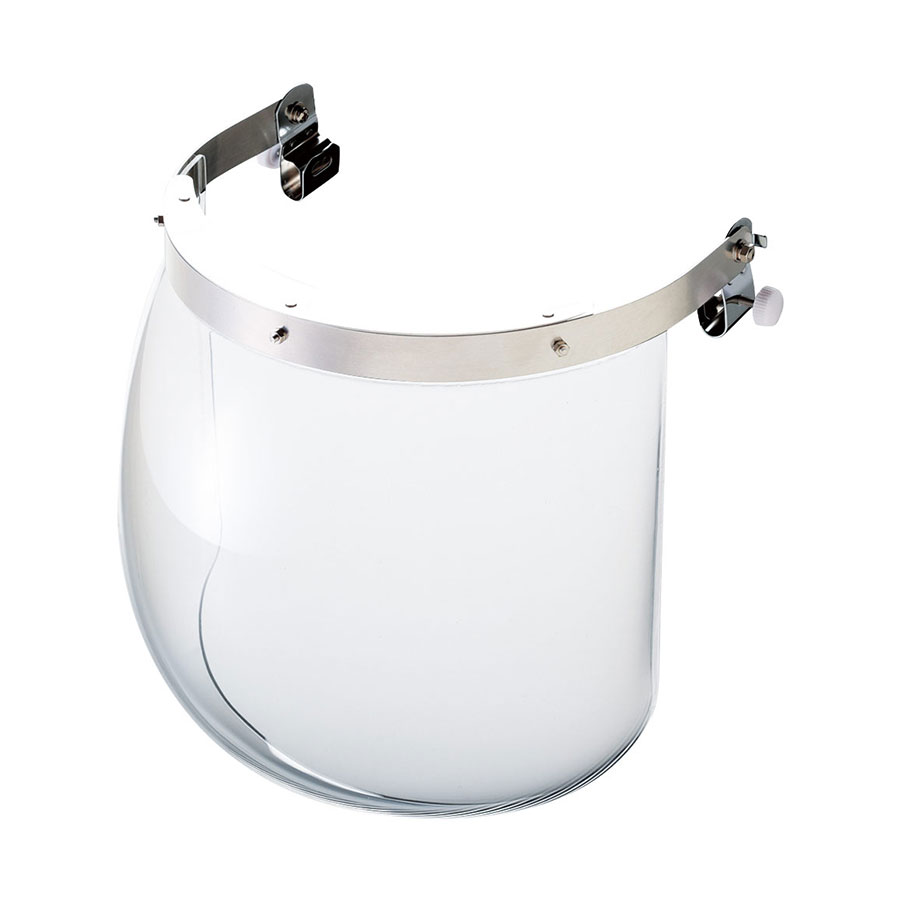 ヘルメット取付型防災面 MB－41H PC M－1金具付 | 【ミドリ