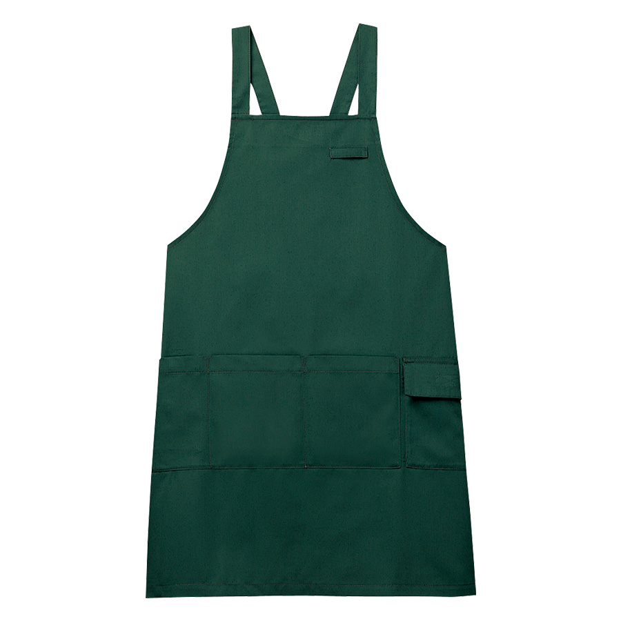 男女共用 エプロン CAE－005 4 ダークグリーン| 作業服・作業着