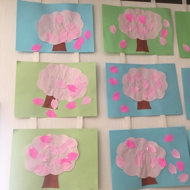 みんなの投稿】3月 4月 製作 さくら | 保育と遊びのプラットフォーム