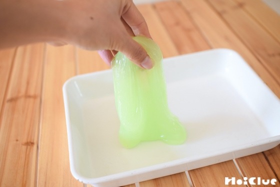 小学生向け 実験遊び】洗濯のりで作るスライム！〜素材／洗濯のり