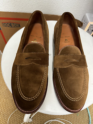 Alden 96941F Brown Suede LHS / Penny Loafer | Alden Model Project
