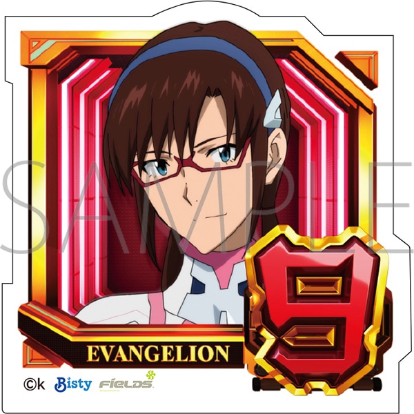 エヴァンゲリオン ダイカットステッカー／通常図柄（9・真希波・マリ