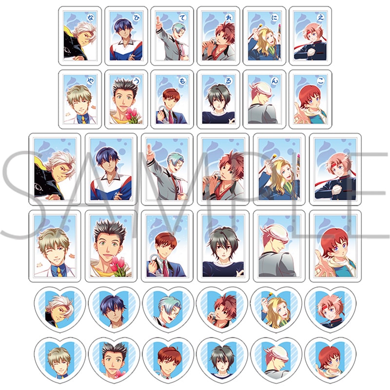 ときめきメモリアル Girl's Side フレークシール／2nd Season: キャラ