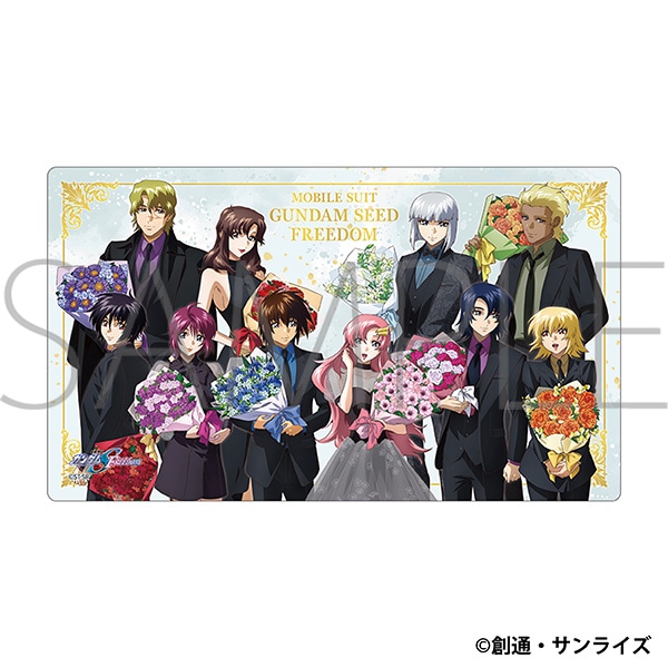 劇場版『機動戦士ガンダムSEED FREEDOM』 マルチプレイマット／〈花束