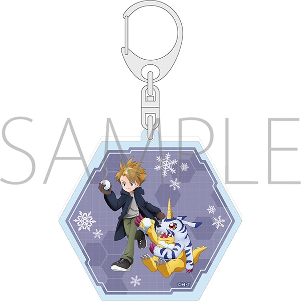 デジモンアドベンチャー ラメアクリルキーホルダー／石田ヤマト