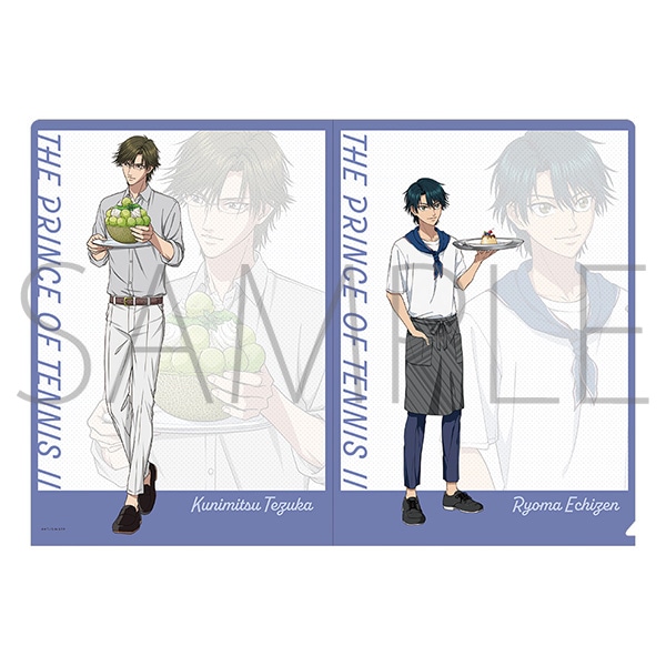 限定】クリアファイル テニプリスト夏 A(越前リョーマ､手塚国光): 公式