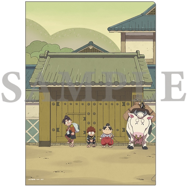 忍たま乱太郎商店】クリアファイルセット①メインビジュアルver
