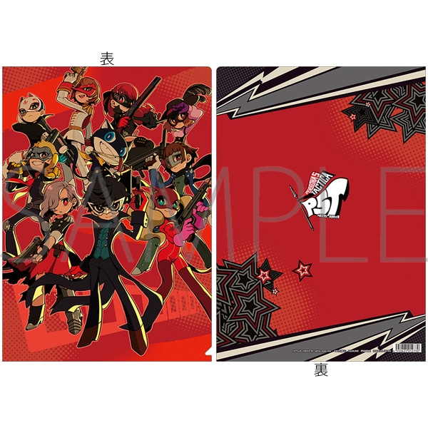 ペルソナ5 タクティカ クリアファイル: キャラグッズ｜ムービック