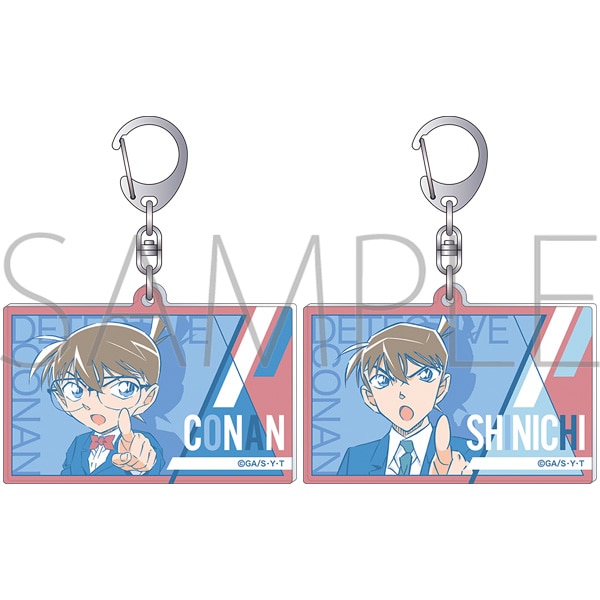 名探偵コナン チェンジングアクリルキーホルダー／江戸川コナン・工藤