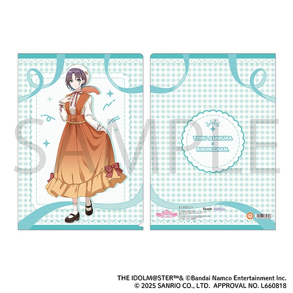 アイドルマスター シャイニーカラーズ クリアファイル／浅倉 透×KIRIMI