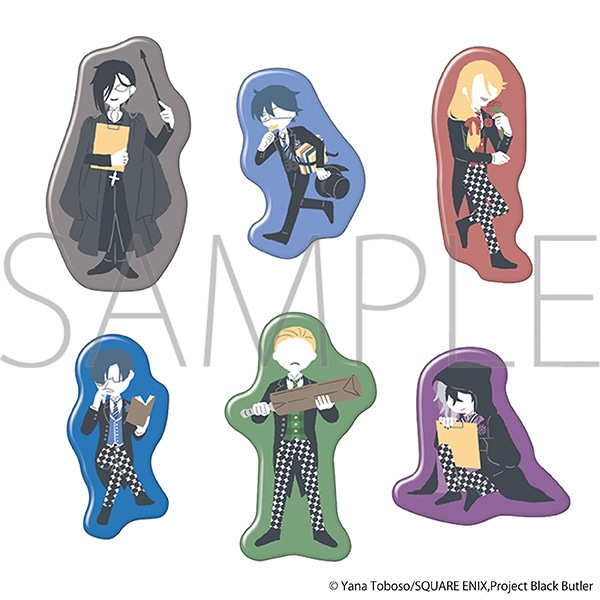 黒執事 -寄宿学校編- ピンズコレクション／ゆるパレット: キャラグッズ