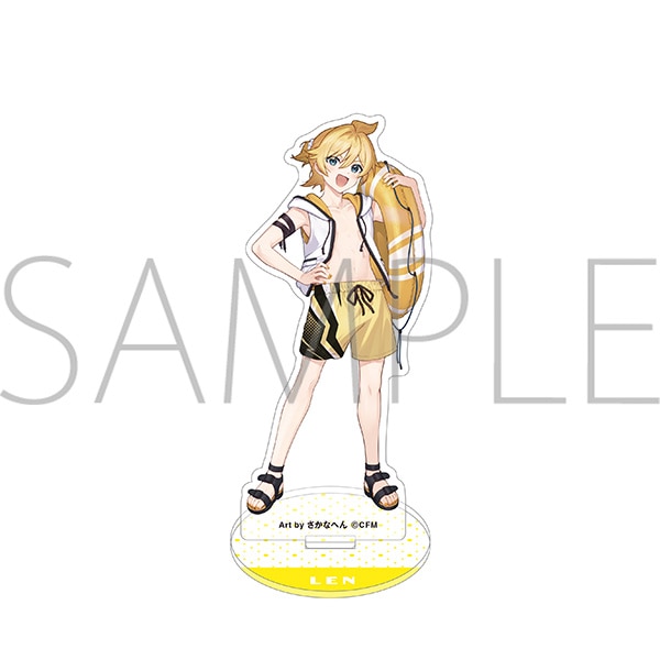 初音ミクシリーズ アクリルスタンド／鏡音レン 水着: キャラグッズ