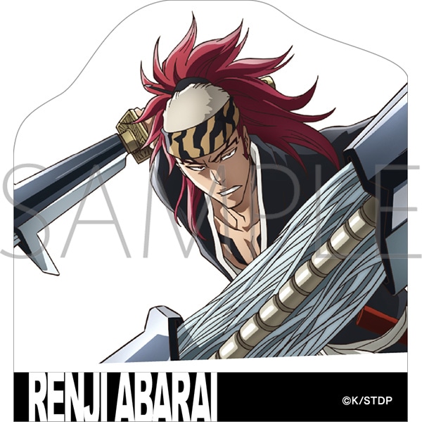 BLEACH 千年血戦篇 ダイカットステッカー／阿散井恋次: キャラグッズ