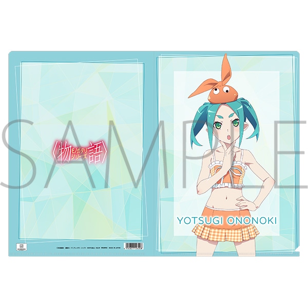 物語シリーズ POP UP STORE 通信販売 クリアファイル 斧乃木余接