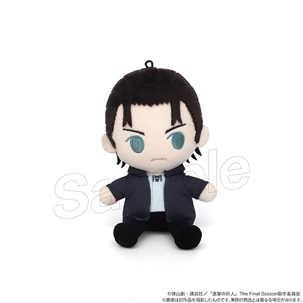 進撃の巨人 きみとふれんずミニ（ぬいぐるみキーホルダー） エレン